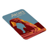 Arches National Park Souvenir oder Geschenk Magnet (Rechte Seite)