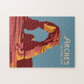 Arches National Park Souvenir oder Geschenk Puzzle (Horizontal)