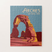 Arches National Park Souvenir oder Geschenk Puzzle (Vertikal)