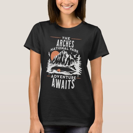 Arches National Park T-Shirt (Vorderseite)