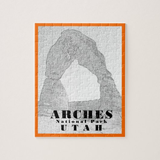 Arches National Park - Utah - 8x10 - 110 pc Puzzle (Vertikal)