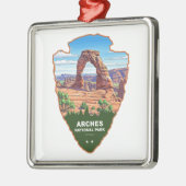 Arches National Park Utah Arrowhead Ornament Aus Metall (Links)