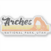 Arches National Park Utah Aufkleber (Vorderseite)