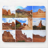 Arches National Park, Utah, Collage Mousepad (Vorne)