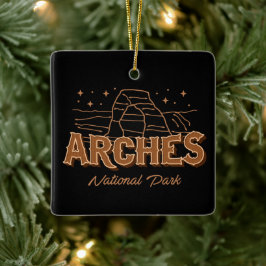 ARCHES NATIONAL PARK UTAH COLLECTOR HOLIDAY KERAMIKORNAMENT