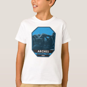 Arches National Park Utah Nachthimmel Vintage T-Sh T-Shirt