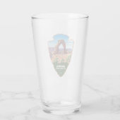 Arches National Park Utah Pfeilspitze Glas (Rückseite)