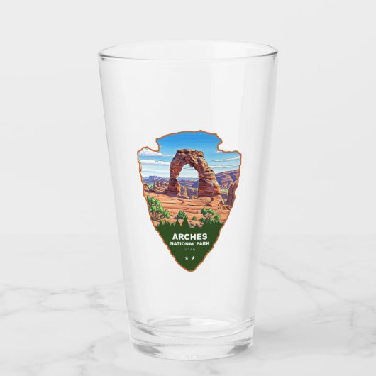 Arches National Park Utah Pfeilspitze Glas (Vorderseite)