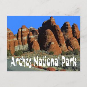 Arches National Park, Utah Postcard Postkarte