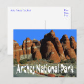 Arches National Park, Utah Postcard Postkarte (Vorne/Hinten)