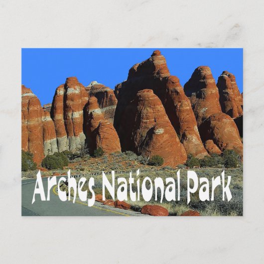 Arches National Park, Utah Postcard Postkarte (Vorderseite)