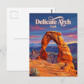 Arches National Park Utah Postkarte (Vorne/Hinten)