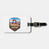 Arches National Park Utah Schild Gepäckanhänger (Vorderseite horizontal)