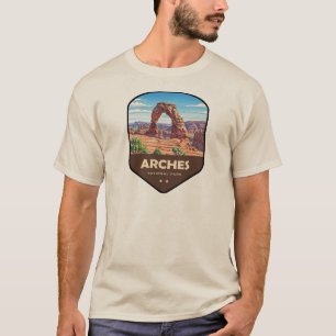 Arches National Park Utah Schild T-Shirt