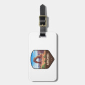 Arches National Park Utah Shield Gepäckanhänger (Vorderseite vertikal)