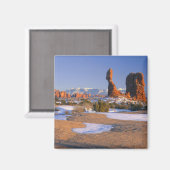 ARCHES NATIONAL PARK, UTAH. USA. Balanced Rock Magnet (Vorderseite/Rückseite)