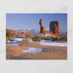 ARCHES NATIONAL PARK, UTAH. USA. Balanced Rock Postkarte