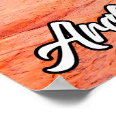 Arches National Park, Utah, USA Poster (Ecke)