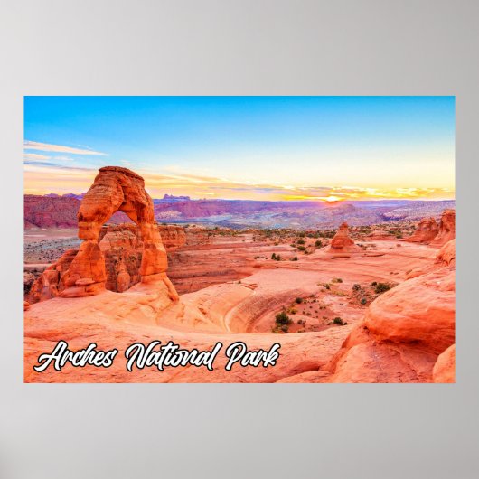 Arches National Park, Utah, USA Poster (Vorne)