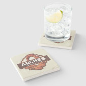 Arches National Park Utah USA Steinuntersetzer (Seitenansicht)