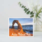Arches National Park, Utah, Vereinigte Staaten Postkarte (Stehend Vorderseite)