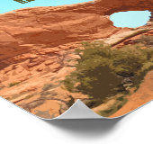 Arches National Park Utah Vintage Poster (Ecke)