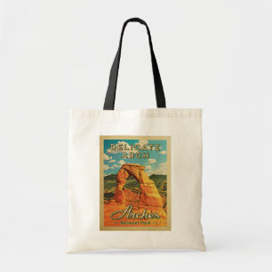 Arches National Park - Vintage Delikater Bogen Tragetasche