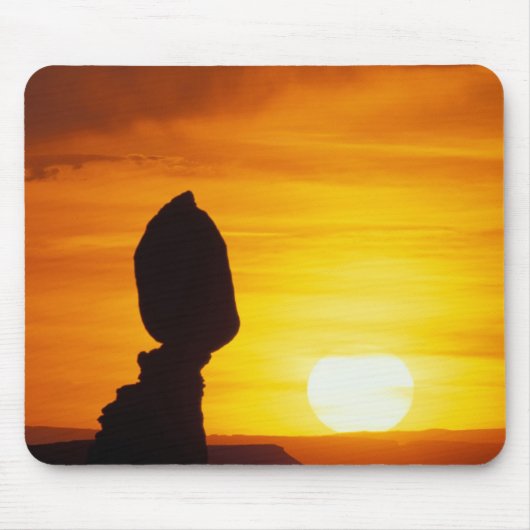 Arches Nationalpark, ABER Balance Felsen Mousepad (Vorne)