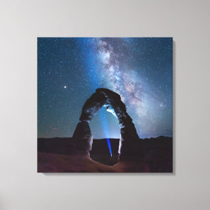 Arches Nationalpark bei Nacht MOAB Leinwanddruck