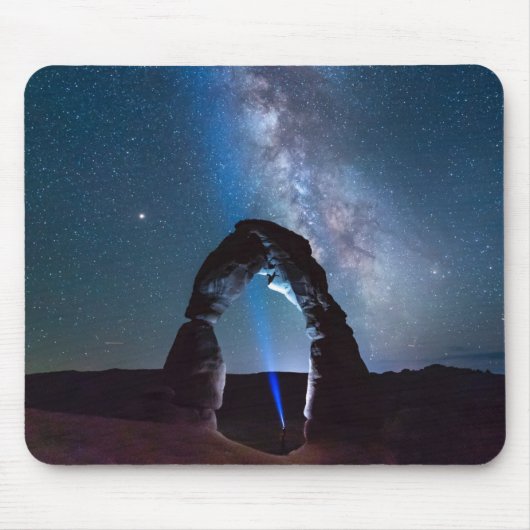 Arches Nationalpark bei Nacht MOAB Mousepad (Vorne)