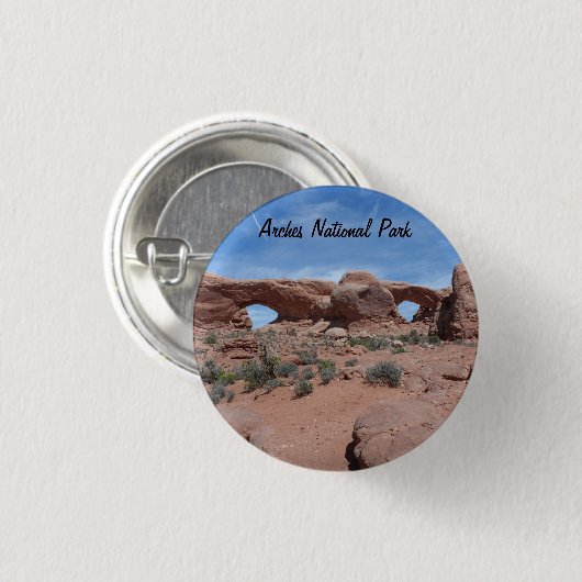 Arches Nationalpark Button (Vorne & Hinten)