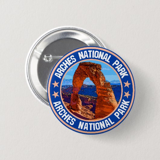 Arches Nationalpark Button (Vorne & Hinten)