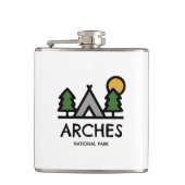 Arches Nationalpark Flachmann (Vorderseite)