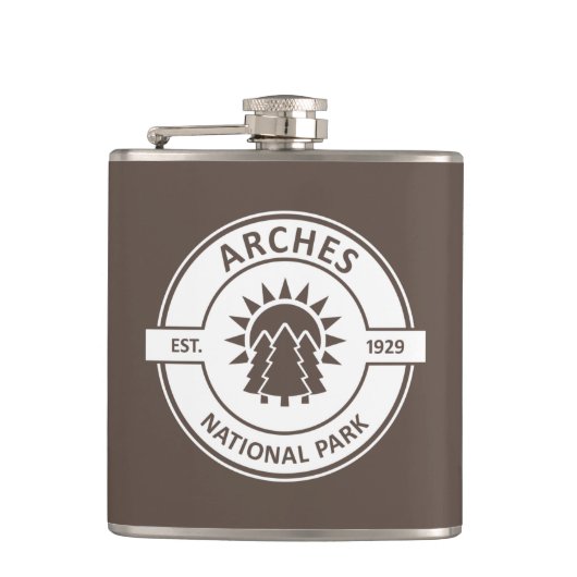 Arches Nationalpark Flachmann (Vorderseite)