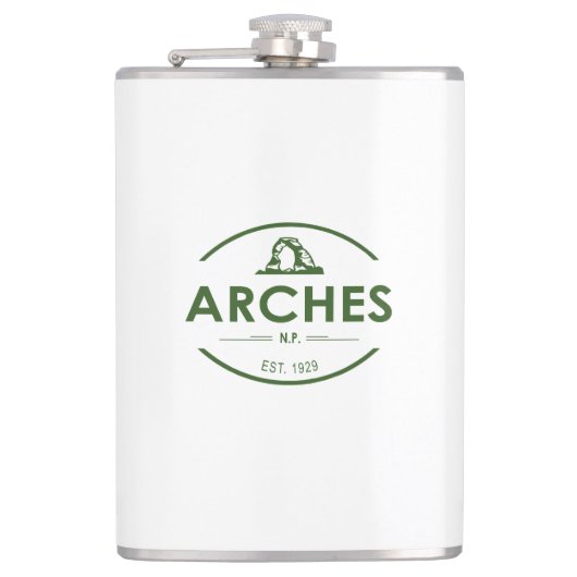 Arches Nationalpark Flachmann (Vorderseite)