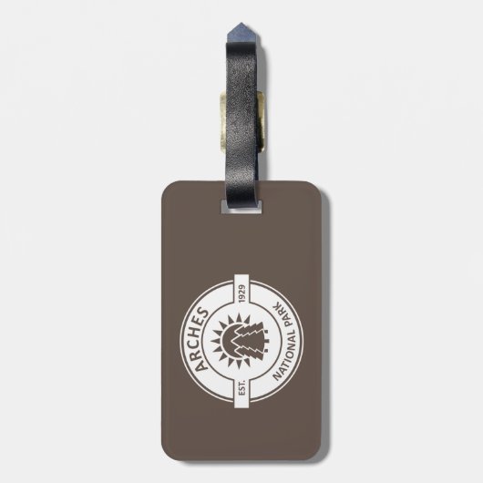 Arches Nationalpark Gepäckanhänger (Rückseite vertikal)