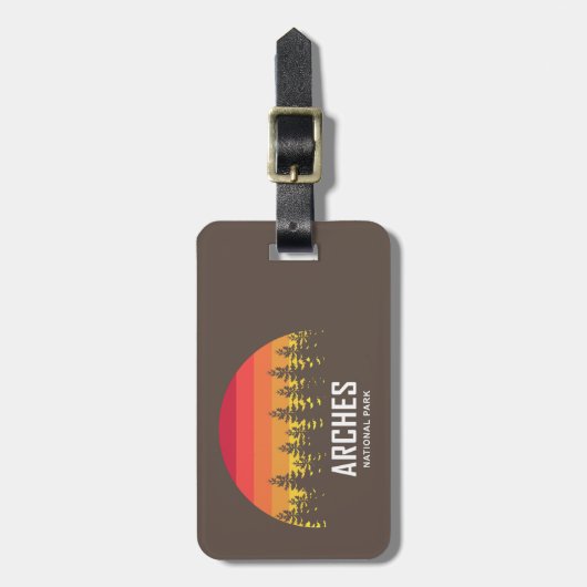 Arches Nationalpark Gepäckanhänger (Vorderseite vertikal)