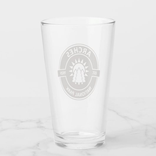 Arches Nationalpark Glas (Rückseite)