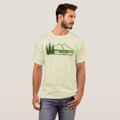 Arches Nationalpark Grüne Streifen T-Shirt (Vorne ganz)