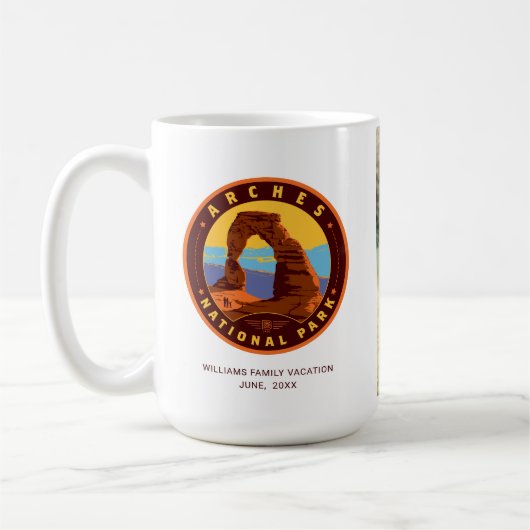 Arches Nationalpark Kaffeetasse (Links)