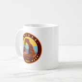 Arches Nationalpark Kaffeetasse (Vorderseite Links)