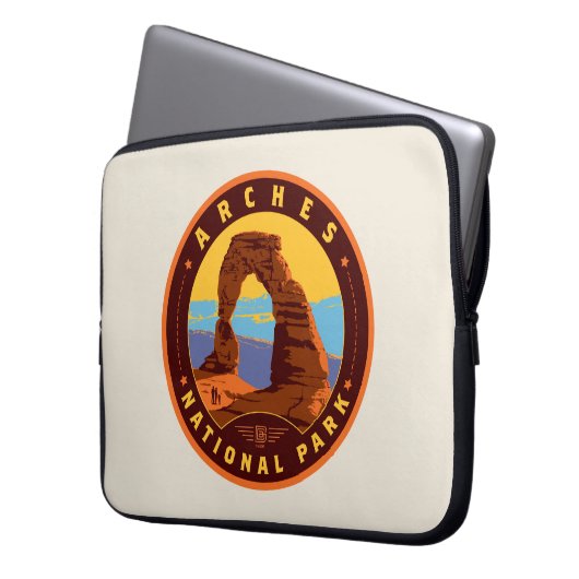 Arches Nationalpark Laptopschutzhülle (Vorderseite Links)