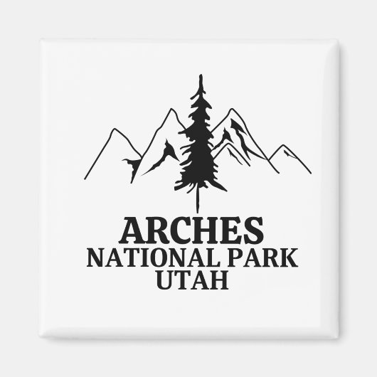 Arches Nationalpark Magnet (Vorne)