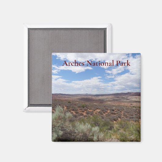 Arches Nationalpark Magnet (Vorderseite/Rückseite)