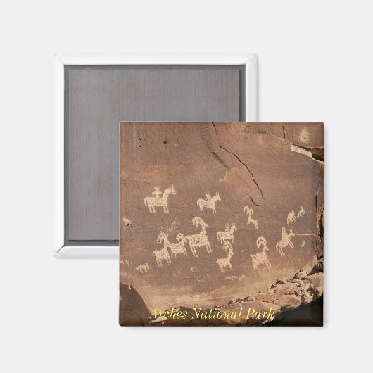 Arches Nationalpark Magnet (Vorderseite/Rückseite)