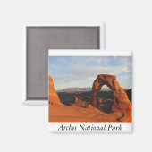 Arches Nationalpark Magnet (Vorderseite/Rückseite)