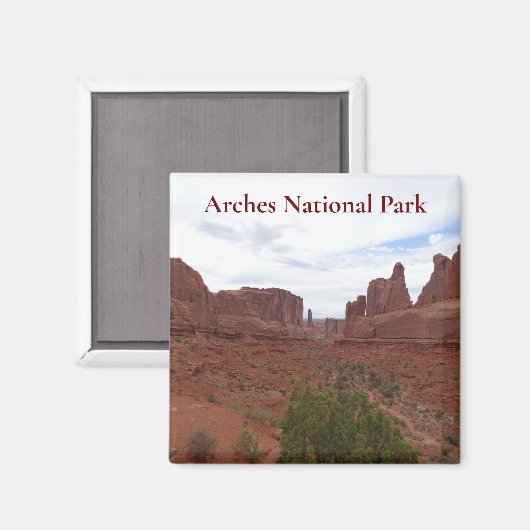 Arches Nationalpark Magnet (Vorderseite/Rückseite)