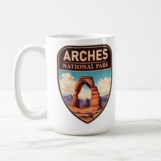 Arches Nationalpark Moab Utah Delicate Arch Kaffeetasse (Links)