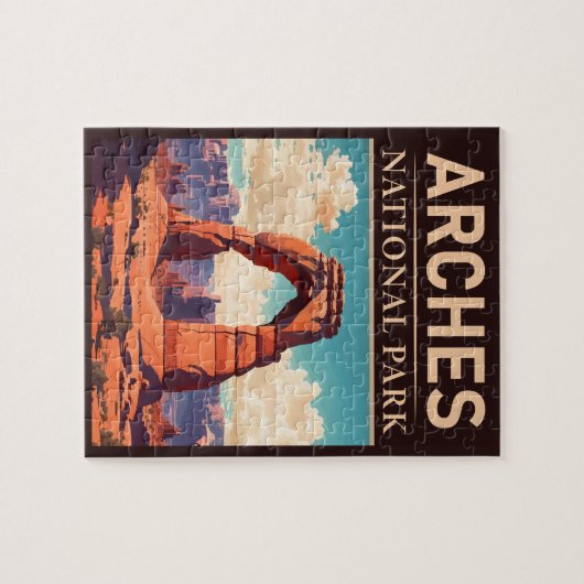 Arches Nationalpark Moab Utah Delicate Arch Puzzle (Horizontal)