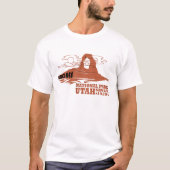 Arches Nationalpark Moab Utah Vintage Kunst T-Shirt (Vorderseite)